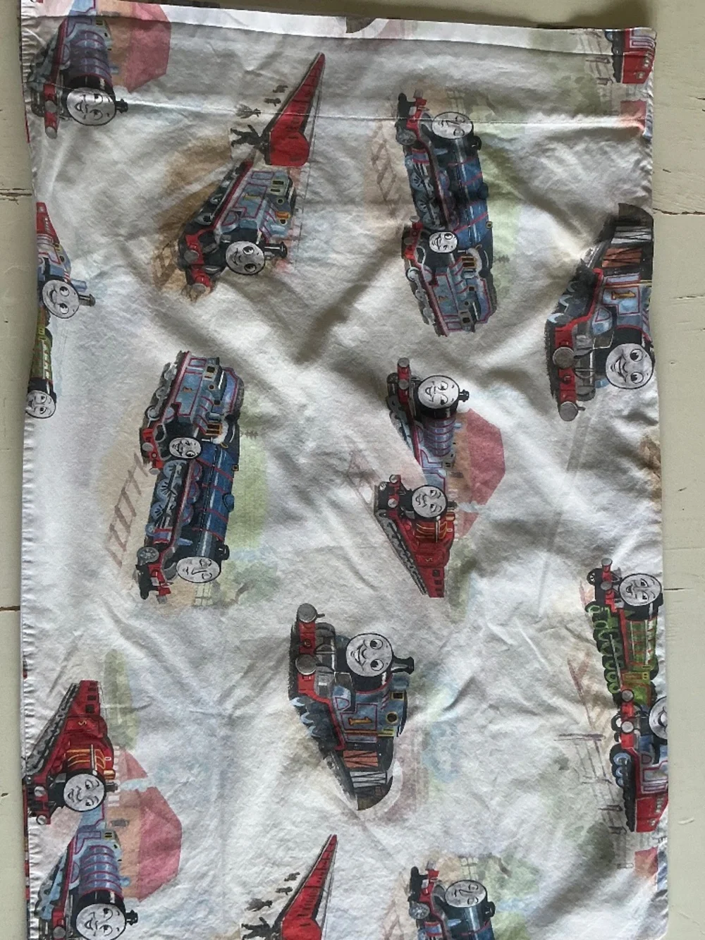 Pottery Barn Kids Thomas and Friends FULL Sheet Set